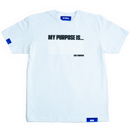 White Purpose Tee